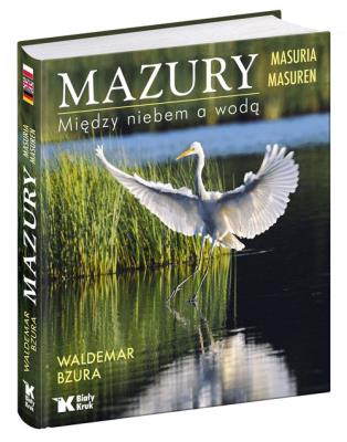 Okładka książki Mazury między niebem a wodą TW