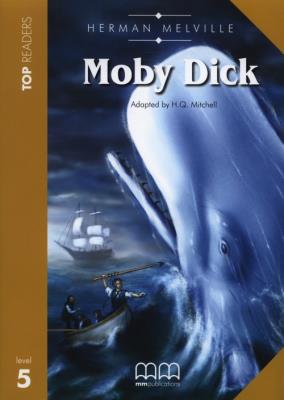 Okładka książki Moby Dick + CD