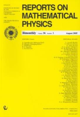Opakowanie Reports on Mathematical Physics 56/1 wer.kraj.