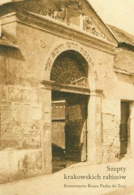 Szepty krakowskich rabinów. Autor: Pash Boaz Rabin. SmakLiter.pl Okładka książki Szepty krakowskich rabinów