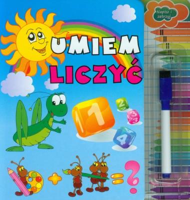 Umiem liczyć BELLONA. Autor: Anna Wiśniewska (red.). SmakLiter.pl Okładka książki Umiem liczyć BELLONA
