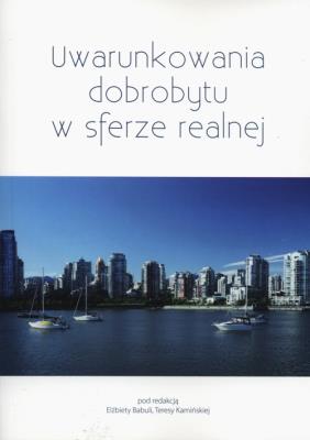 Opakowanie Uwarunkowania dobrobytu w sferze realnej