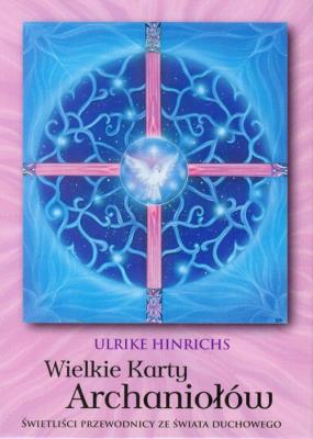Wielkie karty Archaniołów + 18 kart. Autor: Ulrike Hinrichs. SmakLiter.pl Okładka książki Wielkie karty Archaniołów + 18 kart