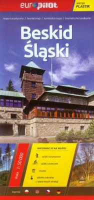 Beskid Śląski mapa turystyczna 1:50 000. Autor: Opracowanie zbiorowe. SmakLiter.pl Okładka książki Beskid Śląski mapa turystyczna 1:50 000