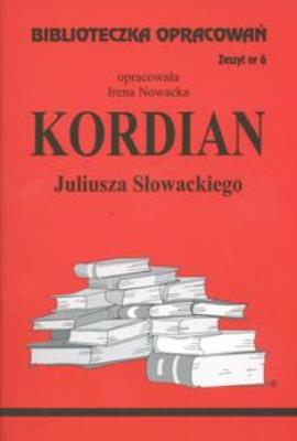 Okładka książki Biblioteczka opracowań nr 006 Kordian