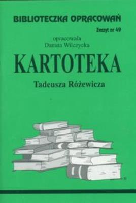 Okładka książki Biblioteczka opracowań nr 049 Kartoteka