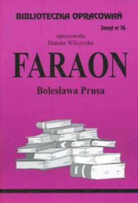 Okładka książki Biblioteczka opracowań nr 076 Faraon