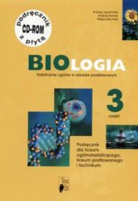 Okładka książki Biologia LO 3 Z.P. Podr. NE