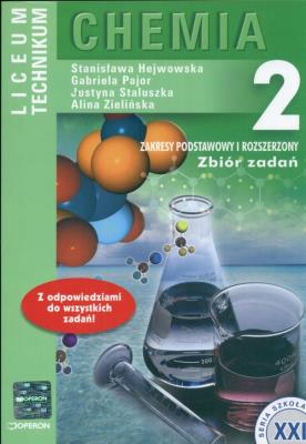 Chemia 2 Zbiór zadań Zakres podstawowy i rozszerzony. Autor: Hejwowska Stanisława, Pajor Gabriela. SmakLiter.pl Okładka książki Chemia 2 Zbiór zadań Zakres podstawowy i rozszerzony