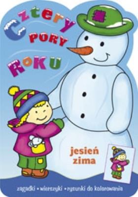 Cztery pory roku - jesień, zima. Autor: Ewa Stadtmüller. SmakLiter.pl Okładka książki Cztery pory roku - jesień, zima