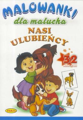 Okładka książki Malowanki dla malucha - Pieski PASJA