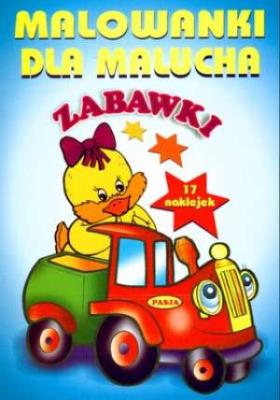 Okładka książki Malowanki dla malucha - Zabawki PASJA