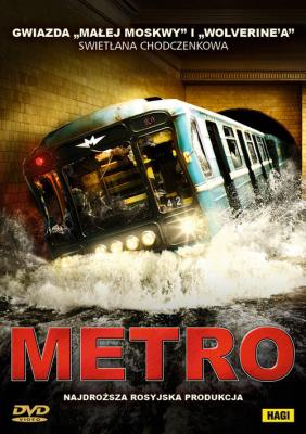 Metro. Autor: Anton Megerdichev. SmakLiter.pl Okładka książki Metro