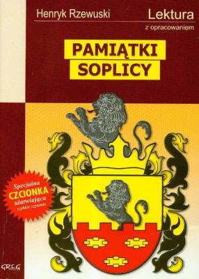 Pamiątki Soplicy z oprac. GREG. Autor: Rzewuski Henryk. SmakLiter.pl Okładka książki Pamiątki Soplicy z oprac. GREG