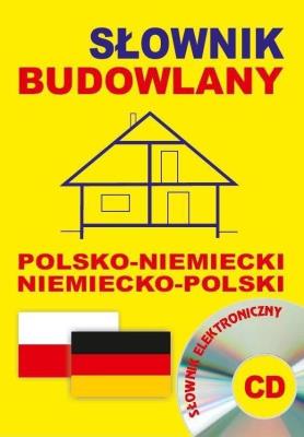 Okładka książki Słownik budowlany pol-niem niem-pol + CD