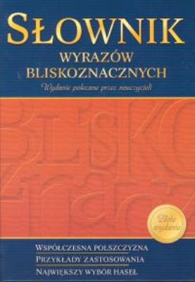 Okładka książki Słownik wyrazów bliskoznacznych GREG