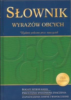 Okładka książki Słownik wyrazów obcych GREG