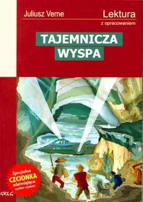 Tajemnicza wyspa  GREG. Autor: Juliusz Verne. SmakLiter.pl Okładka książki Tajemnicza wyspa  GREG