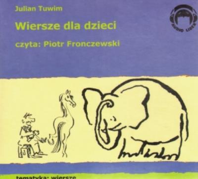 Okładka książki Wiersze dla dzieci. Audio CD - Audiobook