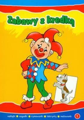 Zabawy z kredką 1. Autor: Ewa Stadtmüller. SmakLiter.pl Okładka książki Zabawy z kredką 1