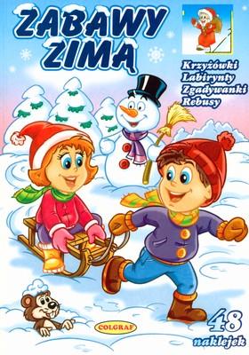 Zabawy zimą. Autor:   Praca zbiorowa. SmakLiter.pl Okładka książki Zabawy zimą