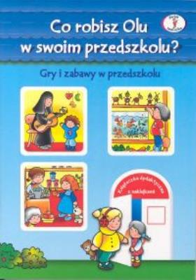 Co robisz Olu...- gry i zabawy. Autor:   Praca zbiorowa. SmakLiter.pl Okładka książki Co robisz Olu...- gry i zabawy