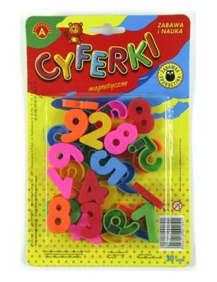Okładka książki Cyferki magnetyczne ALEX