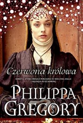 Czerwona królowa. Autor: Gregory Philippa. SmakLiter.pl Okładka książki Czerwona królowa