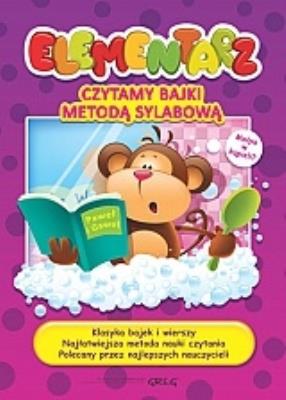 Elementarz - czytamy metodą sylabową bajki TW Greg. Autor: Karczmarska-Strzebońska Alicja. SmakLiter.pl Okładka książki Elementarz - czytamy metodą sylabową bajki TW Greg