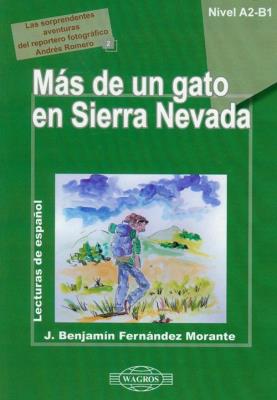 Espańol 1 Mas de un gato en Sierra Nevada WAGROS. Autor: J. Benjamin Fernandez Morante. SmakLiter.pl Okładka książki Espańol 1 Mas de un gato en Sierra Nevada WAGROS