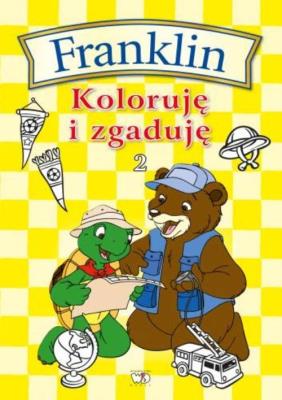 Okładka książki Franklin - koloruję i zgaduję 2