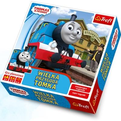 Okładka książki Gra - Wielka przygoda Tomka TREFL