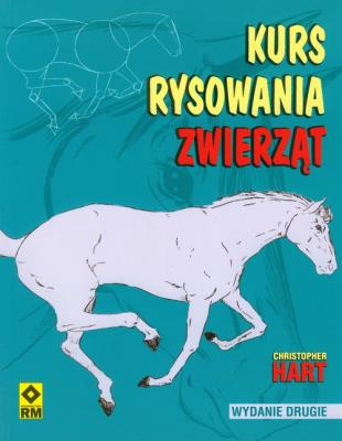 Okładka książki Kurs rysowania zwierząt RM