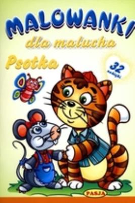 Okładka książki Malowanki dla maluchów. Psotka  PASJA