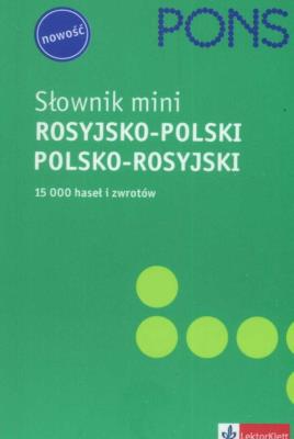 Okładka książki Mini słownik rosyjski PONS