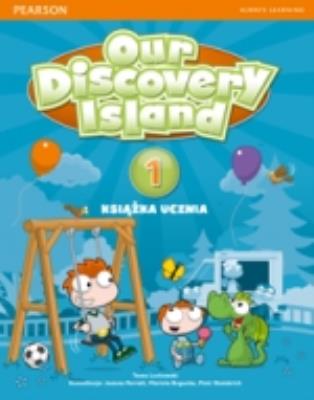 Our Discovery Island 1 SB +kod LONGMAN. Autor: Tessa Lochowski, Konsultacja: Jeanne Perrett. SmakLiter.pl Okładka książki Our Discovery Island 1 SB +kod LONGMAN