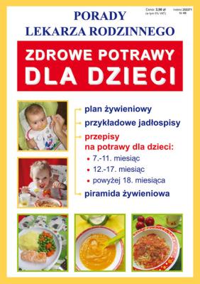 Porady lek. rodzinnego. Zdrowe potrawy... Autor: Monika von Basse. SmakLiter.pl Okładka książki Porady lek. rodzinnego. Zdrowe potrawy..