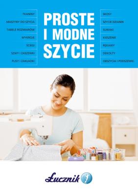 Proste i modne szycie. Autor: Connie Amaden-Crawford. SmakLiter.pl Okładka książki Proste i modne szycie