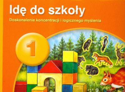 PUS Idę do szkoły 1. Autor: Maria Gudula. SmakLiter.pl Okładka książki PUS Idę do szkoły 1
