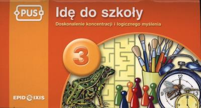 PUS Idę do szkoły 3 Doskonalenie koncentracji i logicznego myślenia. Autor: Maria Gudula. SmakLiter.pl Okładka książki PUS Idę do szkoły 3 Doskonalenie koncentracji i logicznego myślenia