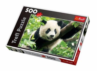 Okładka książki Puzzle 500 Panda TREFL