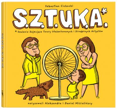 S.Z.T.U.K.A.. Autor: Sebastian Cichocki. SmakLiter.pl Okładka książki S.Z.T.U.K.A.