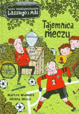 Tajemnica meczu. Autor: Martin Widmark, Helena Willis. SmakLiter.pl Okładka książki Tajemnica meczu