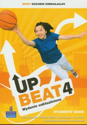 Upbeat 4 SB REV LONGMAN. Autor: Freebairn Ingrid, Bygrave Jonathan, Judy Copage. SmakLiter.pl Okładka książki Upbeat 4 SB REV LONGMAN