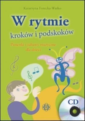 Okładka książki W rytmie kroków i podskoków z płytą CD