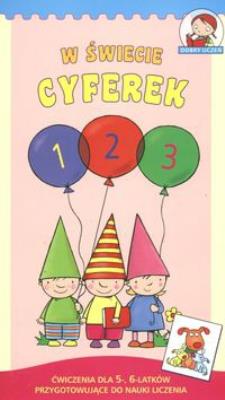 W świecie cyferek. Autor: Krassowska Dorota. SmakLiter.pl Okładka książki W świecie cyferek