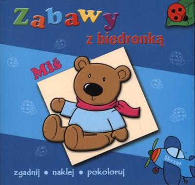 Okładka książki Zabawy z biedronką - Miś