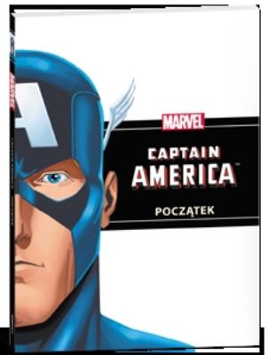 Captain America. Początek. Autor: Opracowanie zbiorowe. SmakLiter.pl Okładka książki Captain America. Początek
