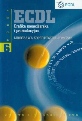 Okładka książki ECDL Moduł 6 Grafika menedżerska i prezentacyjna