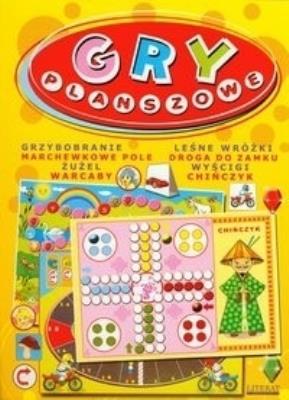 Okładka książki Gry planszowe Literat